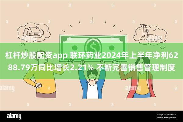 杠杆炒股配资app 联环药业2024年上半年净利6288.79万同比增长2.21% 不断完善销售管理制度